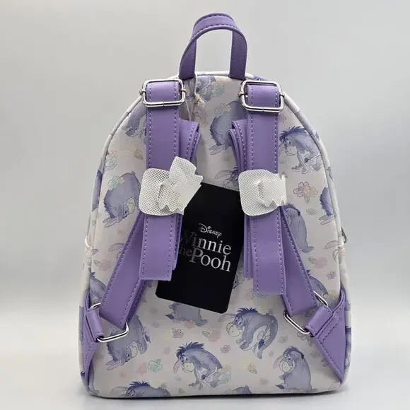 Loungefly Disney Winnie The Pooh Eeyore Floral Mini Backpack Set - Picture 7 of 12